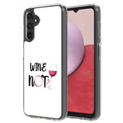 Wine Not Print Slim Cover For Samsung Galaxy A (A42, A35, A25, A15, A11, A03S), Print in USA