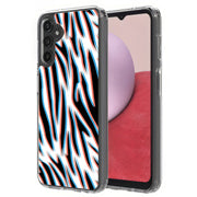 3D Zebra 3 Print Slim Cover For Samsung Galaxy A (A42, A35, A25, A15, A11, A03S), Print in USA