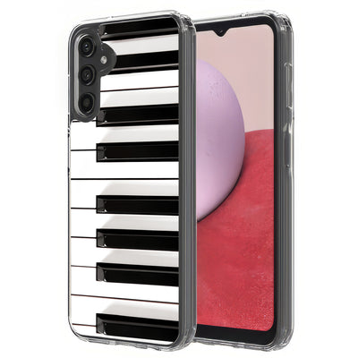 Piano Keys Print Slim Cover For Samsung Galaxy A (A42, A35, A25, A15, A11, A03S), Print in USA