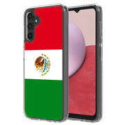 Flag Mexico Print Slim Cover For Samsung Galaxy A (A42, A35, A25, A15, A11, A03S), Print in USA