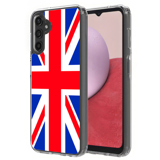 Flag UK Print Slim Cover For Samsung Galaxy A (A42, A35, A25, A15, A11, A03S), Print in USA