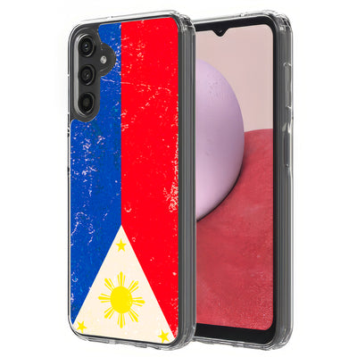 Philippines 2 Print Slim Cover For Samsung Galaxy A (A42, A35, A25, A15, A11, A03S), Print in USA