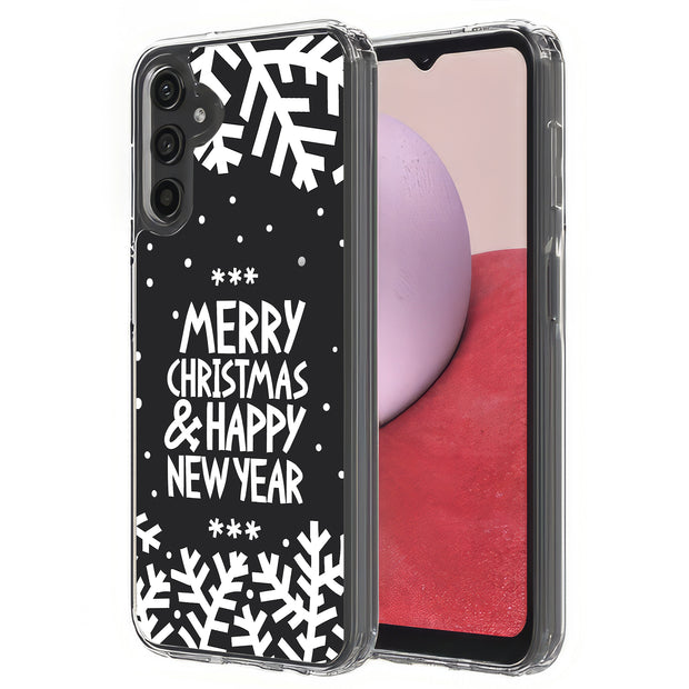 Merry Christmas Print Slim Cover For Samsung Galaxy A (A42, A35, A25, A15, A11, A03S), Print in USA