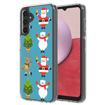 Cute Christmas Print Slim Cover For Samsung Galaxy A (A42, A35, A25, A15, A11, A03S), Print in USA