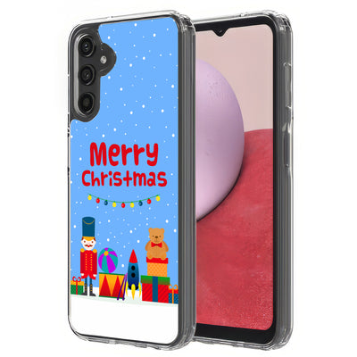 Christmas Toy Print Slim Cover For Samsung Galaxy A (A42, A35, A25, A15, A11, A03S), Print in USA