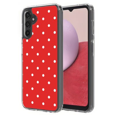 Polka Dot 1 Print Slim Cover For Samsung Galaxy A (A42, A35, A25, A15, A11, A03S), Print in USA