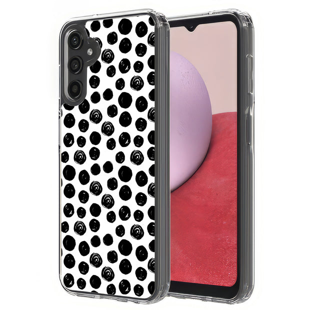 Polka Dot 8 Print Slim Cover For Samsung Galaxy A (A42, A35, A25, A15, A11, A03S), Print in USA