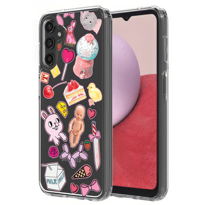 Baby Collage Print Slim Cover For Samsung Galaxy A (A42, A35, A25, A15, A11, A03S), Print in USA