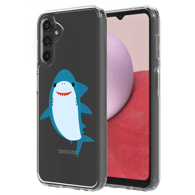 Cute Baby Shark Print Slim Cover For Samsung Galaxy A (A42, A35, A25, A15, A11, A03S), Print in USA