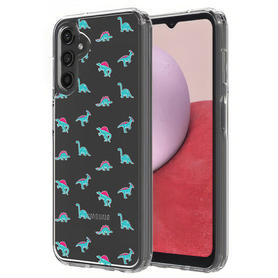 Cute Dinosaur Print Slim Cover For Samsung Galaxy A (A42, A35, A25, A15, A11, A03S), Print in USA