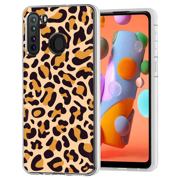 Leopard 2 Print Slim Cover For Samsung Galaxy A (A42, A35, A25, A15, A11, A03S), Print in USA