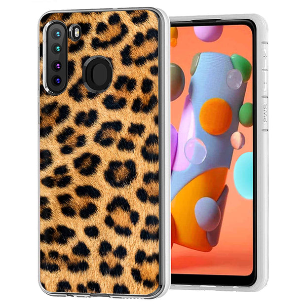 Leopard Fur 4 Print Slim Cover For Samsung Galaxy A (A42, A35, A25, A15, A11, A03S), Print in USA