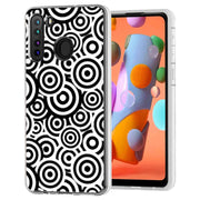 Circles Print Slim Cover For Samsung Galaxy A (A42, A35, A25, A15, A11, A03S), Print in USA