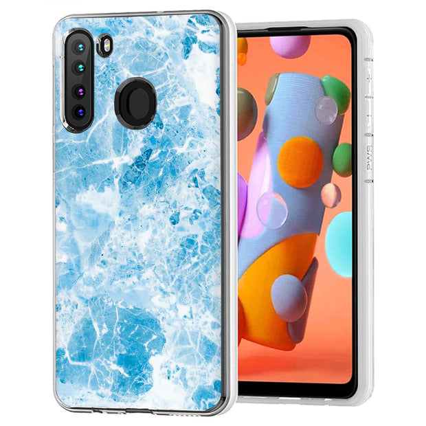 Blue Marble 3 Print Slim Cover For Samsung Galaxy A (A42, A35, A25, A15, A11, A03S), Print in USA