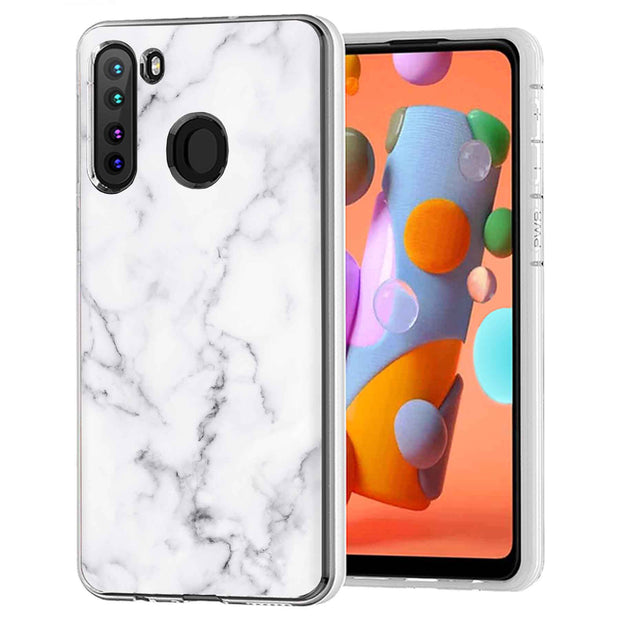 Black Marble 2 Print Slim Cover For Samsung Galaxy A (A42, A35, A25, A15, A11, A03S), Print in USA