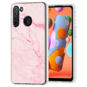 Pink Marble 2 Print Slim Cover For Samsung Galaxy A (A42, A35, A25, A15, A11, A03S), Print in USA