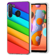 Rainbow Pride Print Slim Cover For Samsung Galaxy A (A42, A35, A25, A15, A11, A03S), Print in USA