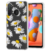 Daisy Floral Print Slim Cover For Samsung Galaxy A (A42, A35, A25, A15, A11, A03S), Print in USA