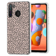 Polka Dots Brn Print Slim Cover For Samsung Galaxy A (A42, A35, A25, A15, A11, A03S), Print in USA