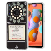 Retro Payphone Print Slim Cover For Samsung Galaxy A (A42, A35, A25, A15, A11, A03S), Print in USA