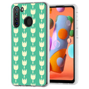 Floral 08 Print Slim Cover For Samsung Galaxy A (A42, A35, A25, A15, A11, A03S), Print in USA