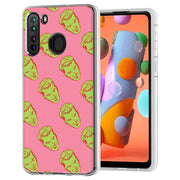 Green Heads Print Slim Cover For Samsung Galaxy A (A42, A35, A25, A15, A11, A03S), Print in USA