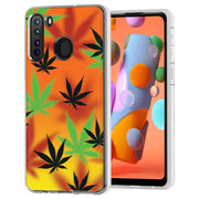 Color Marijuana Print Slim Cover For Samsung Galaxy A (A42, A35, A25, A15, A11, A03S), Print in USA