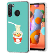 Tasty Ramen Print Slim Cover For Samsung Galaxy A (A42, A35, A25, A15, A11, A03S), Print in USA