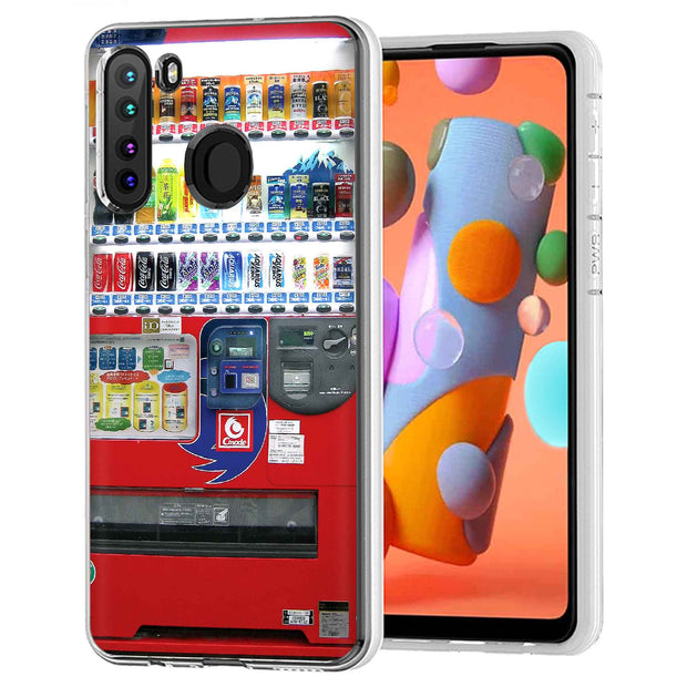 Vending Machine Print Slim Cover For Samsung Galaxy A (A42, A35, A25, A15, A11, A03S), Print in USA