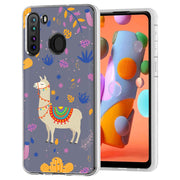 Cacti Llama Print Slim Cover For Samsung Galaxy A (A42, A35, A25, A15, A11, A03S), Print in USA