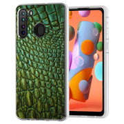 Satin Crocodile Print Slim Cover For Samsung Galaxy A (A42, A35, A25, A15, A11, A03S), Print in USA