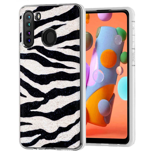 Zebra Stripe 1 Print Slim Cover For Samsung Galaxy A (A42, A35, A25, A15, A11, A03S), Print in USA