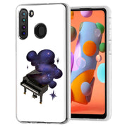 Space Piano Print Slim Cover For Samsung Galaxy A (A42, A35, A25, A15, A11, A03S), Print in USA