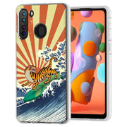 Japanese Tiger Print Slim Cover For Samsung Galaxy A (A42, A35, A25, A15, A11, A03S), Print in USA