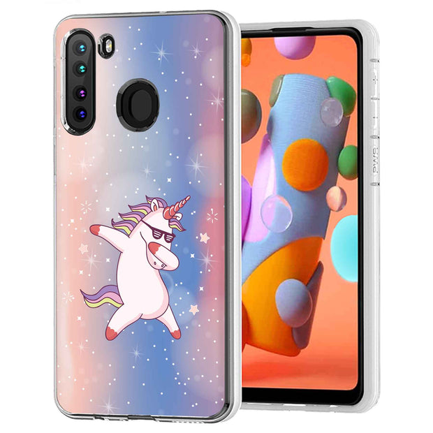 Unicorn Dab Print Slim Cover For Samsung Galaxy A (A42, A35, A25, A15, A11, A03S), Print in USA