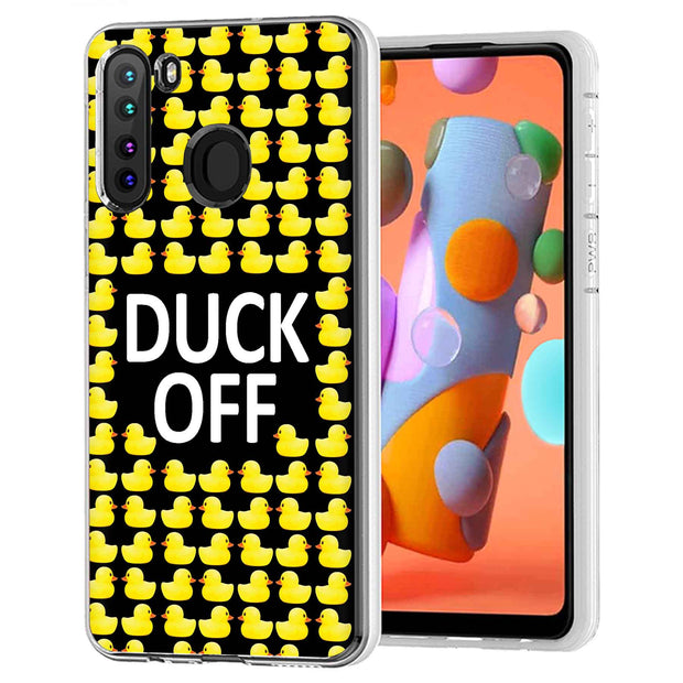 Duck OFF Print Slim Cover For Samsung Galaxy A (A42, A35, A25, A15, A11, A03S), Print in USA