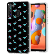 Dinosaurs Shape Print Slim Cover For Samsung Galaxy A (A42, A35, A25, A15, A11, A03S), Print in USA