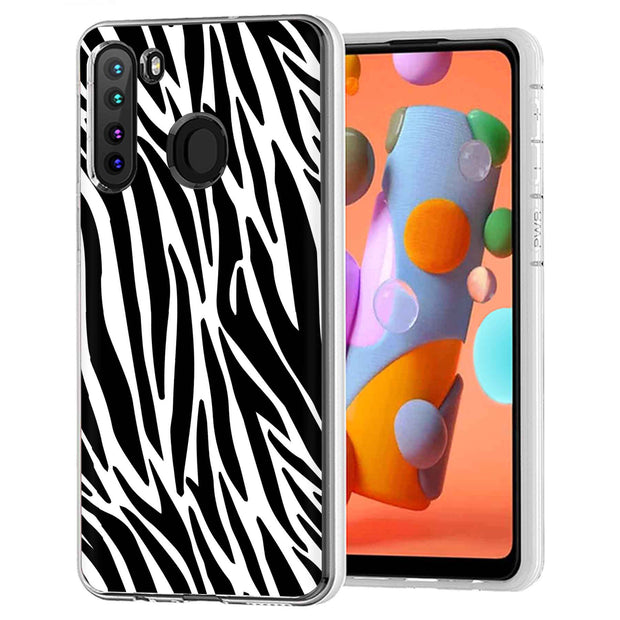 Zebra 2 Print Slim Cover For Samsung Galaxy A (A42, A35, A25, A15, A11, A03S), Print in USA