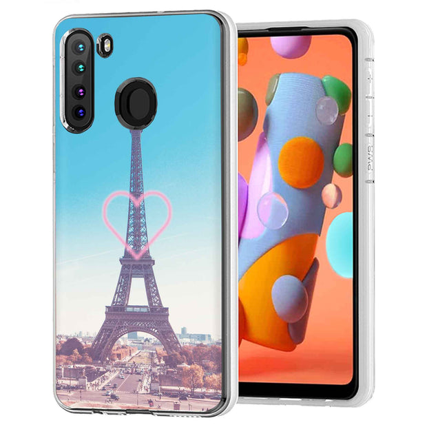 Fall in Paris Print Slim Cover For Samsung Galaxy A (A42, A35, A25, A15, A11, A03S), Print in USA