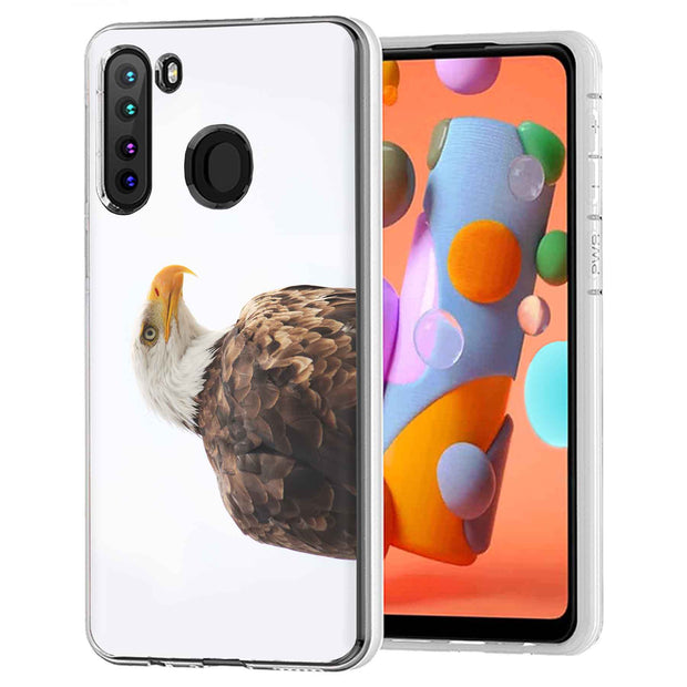 Eagle Photo Print Slim Cover For Samsung Galaxy A (A42, A35, A25, A15, A11, A03S), Print in USA