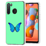 Butterfly Photo Print Slim Cover For Samsung Galaxy A (A42, A35, A25, A15, A11, A03S), Print in USA