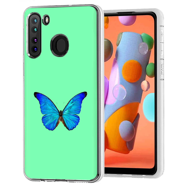 Butterfly Photo Print Slim Cover For Samsung Galaxy A (A42, A35, A25, A15, A11, A03S), Print in USA