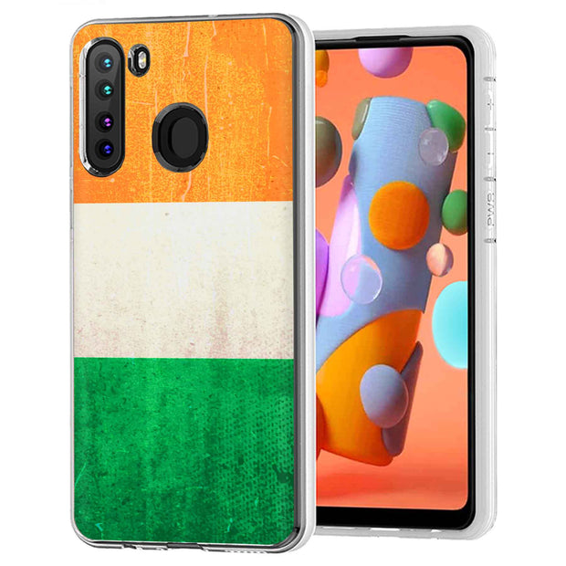 Ireland Flag  Print Slim Cover For Samsung Galaxy A (A42, A35, A25, A15, A11, A03S), Print in USA