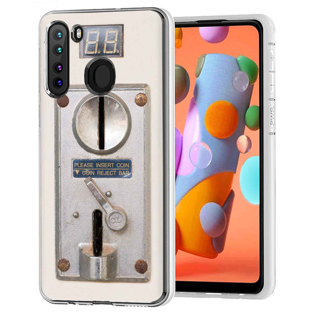 Coin Slot Print Slim Cover For Samsung Galaxy A (A42, A35, A25, A15, A11, A03S), Print in USA