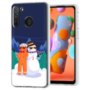 Cool Snowman Print Slim Cover For Samsung Galaxy A (A42, A35, A25, A15, A11, A03S), Print in USA