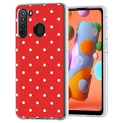 Polka Dot 1 Print Slim Cover For Samsung Galaxy A (A42, A35, A25, A15, A11, A03S), Print in USA