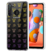 Basketball 2 Print Slim Cover For Samsung Galaxy A (A42, A35, A25, A15, A11, A03S), Print in USA