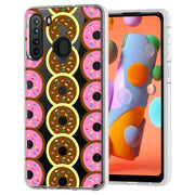 Donuts Print Slim Cover For Samsung Galaxy A (A42, A35, A25, A15, A11, A03S), Print in USA