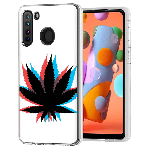 Weed 3D  Print Slim Cover For Samsung Galaxy A (A42, A35, A25, A15, A11, A03S), Print in USA