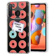 No Touch Donut Print Slim Cover For Samsung Galaxy A (A42, A35, A25, A15, A11, A03S), Print in USA